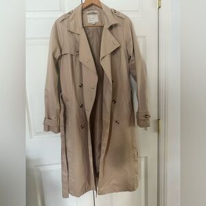 a new day Tan Classic Trench Coat